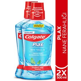 Colgate Plax 2x500 ml Nane Ferahlığı Ağız Bakım Suyu