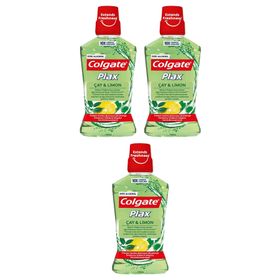 Colgate Plax Çay ve Limon 500x3 ml Ağız Bakım Suyu