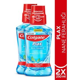 Colgate Plax Nane Ferahlığı 2x250 ml Ağız Bakım Suyu