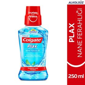 Colgate Plax Nane Ferahlığı Plağa Karşı Alkolsüz 250 ml Ağız Bakım Suyu