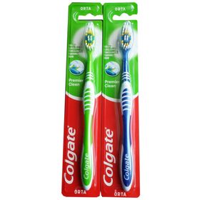 Colgate Premier Clean Orta Sertlik Mahi Max 2 Adet Diş Fırçası