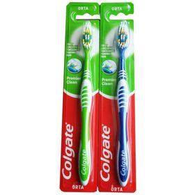 Colgate Premier Clean Orta Sertlik Mahi Max 2 Adet Diş Fırçası