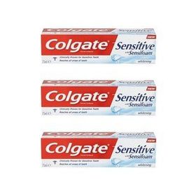 Colgate Sensitive Sensifoam Beyazlatıcı 3x75 ml Diş Macunu