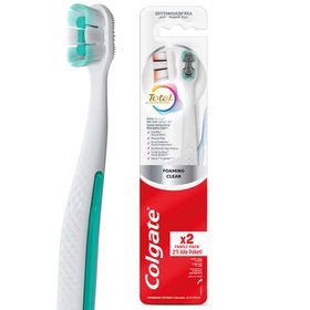 Colgate Total Foaming Clean 1+1 Yumuşak Diş Fırçası