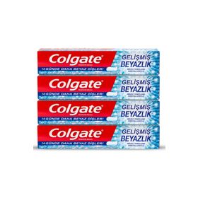 Colgate Total Gelişmiş Beyazlık 4x75 ml Diş Macunu
