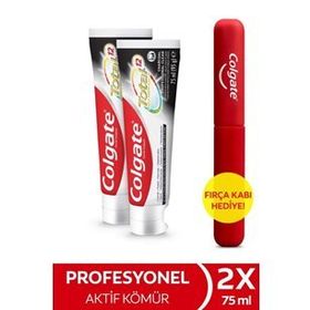 Colgate Total Profesyonel Aktif Kömür Nane Aromalı 2x75 ml Diş Macunu