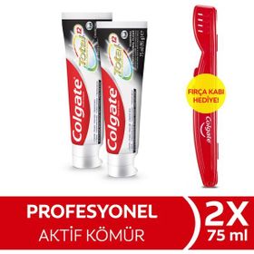 Colgate Total Profesyonel Aktif Kömür Nane Aromalı 2x75 ml Diş Macunu