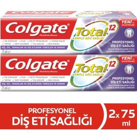 Colgate Total Profesyonel Diş Eti Sağlığı 2x75 ml Diş Macunu
