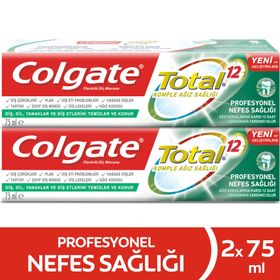 Colgate Total Profesyonel Diş Eti Sağlığı 2x75 ml Diş Macunu