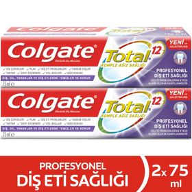 Colgate Total Profesyonel Diş Eti Sağlığı 2x75 ml Diş Macunu