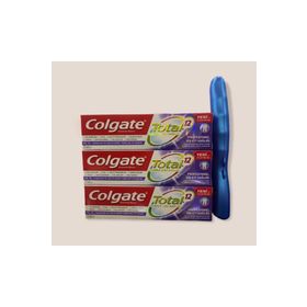 Colgate Total Profesyonel Diş Eti Sağlığı 3x75 ml Diş Macunu + Fırça Kabı Hediye