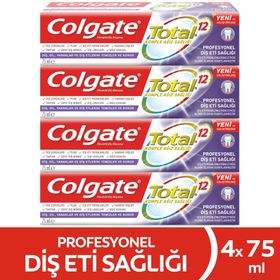 Colgate Total Profesyonel Diş Eti Sağlığı 4x75 ml Diş Macunu