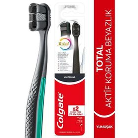 Colgate Total Whitening Yumuşak 1+1 Diş Fırçası
