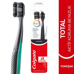 Colgate Total Whitening Yumuşak 1+1 Diş Fırçası