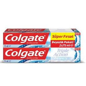 Colgate Triple Action Extra Beyazlık Naneli 75 ml Diş Macunu