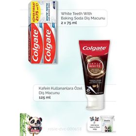 Colgate Tütün Kullananlar Için 125 ml + 2x75 ml White Bakıng Soda Diş Macunu