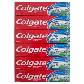 Colgate Üçlü 3 Etki 6x100 ml Diş Macunu