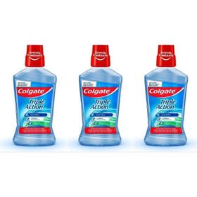 Colgate Üçlü Etki 3x500 ml Ağız Bakım Suyu