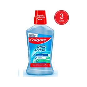 Colgate Üçlü Etki 3x500 ml Ağız Bakım Suyu
