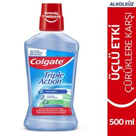 Colgate Üçlü Etki 500 ml Ağız Bakım Suyu