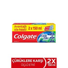 Colgate Üçlü Etki Çürüklere Karşı Koruma 150 ml Diş Macunu