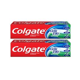 Colgate Üçlü Etki Nane 2x100 ml Diş Macunu