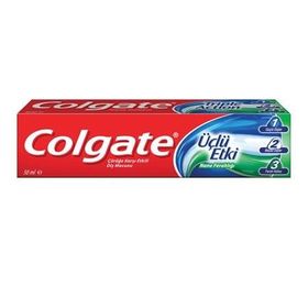 Colgate Üçlü Etki Nane 2x100 ml Diş Macunu