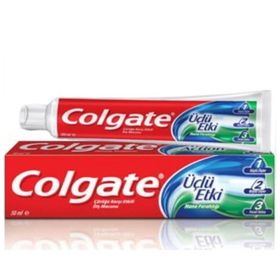 Colgate Üçlü Etki Nane 3x50 ml Diş Macunu