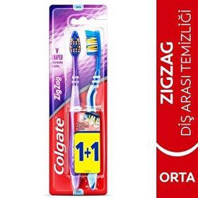 Colgate Zigzag Diş Arası Temizliği Orta 1+1 Diş Fırçası