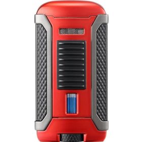 Colibri Apex Metalik Kırmızı-Siyah Puro Çakmağı