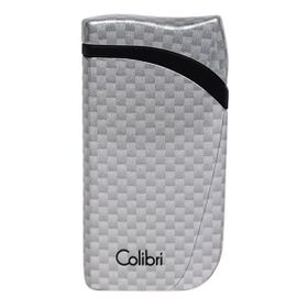 Colibri Falcon Karbon Desenli Gümüş Puro Çakmağı