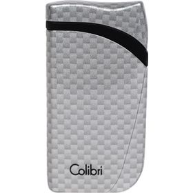 Colibri Falcon Karbon Desenli Gümüş Puro Çakmağı