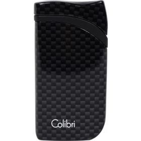 Colibri Falcon Karbon Desenli Siyah Puro Çakmağı