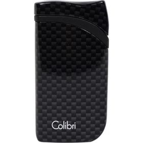 Colibri Falcon Karbon Desenli Siyah Puro Çakmağı