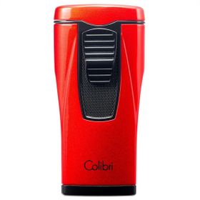 Colibri Monaco Metalik Kırmızı Puro Çakmağı