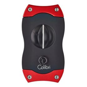 Colibri V-CUT Siyah Kırmızı Puro Kesici