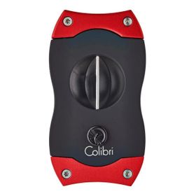 Colibri V-CUT Siyah Kırmızı Puro Kesici