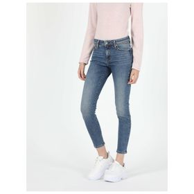 Colin's 759 Lara Orta Bel Dar Paça Süper Slim Fit Jean Kadın Pantolon