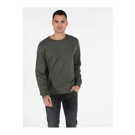 Colin's CL1051125 Regular Fit Erkek Haki Sweatshirt