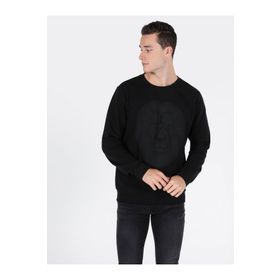 Colin's CL1051127_Q1.V2_BLK Regular Fit Erkek Siyah Sweatshirt