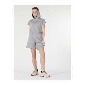 Colin's CL1058176_Q1.V2_MGA Gri Kadın Sweatshirt