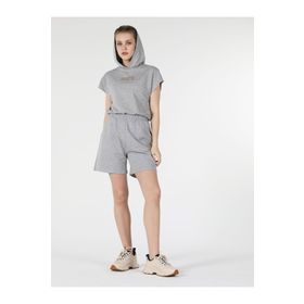 Colin's CL1058176_Q1.V2_MGA Gri Kadın Sweatshirt