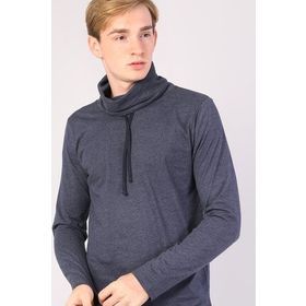 Colin's Regular Fit Yarim Balikci Erkek Haki Uzun Kol Tişört CL1036982_q1.v1_KML Haki