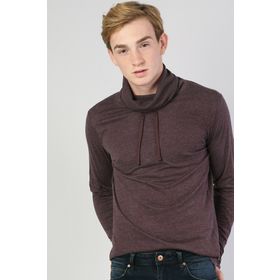 Colin's Regular Fit Yarim Balikci Erkek Haki Uzun Kol Tişört CL1036982_q1.v1_KML Haki