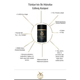 Collagen 100 gr Saf ve Doğal Hidrolize Peptit Kolajen