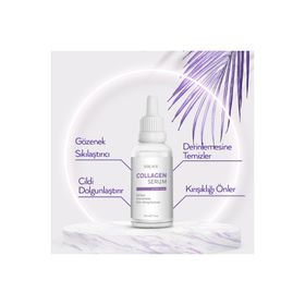 Collagen Forte Hyaluronik Asit 2 Vitamin B5 Nemlendirici ve 30 ml Kırışıklık Karşıtı Lift Serum