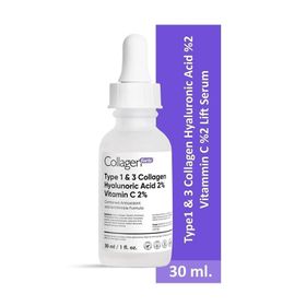 Collagen Forte Hyaluronik Asit 2 Vitamin B5 Nemlendirici ve 30 ml Kırışıklık Karşıtı Lift Serum