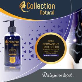 Collection Natural Gece Mavisi 250 ml Saç Boyası