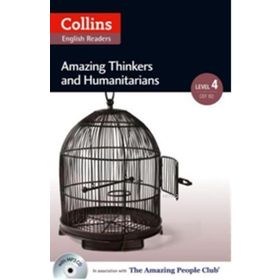 Collins English Readers Amazing Thinkers and Humanitarians +CD A.People Readers 4 B2 - Katerina Mestheneou