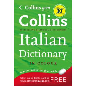 COLLINS GEM ITALIAN DICTIONARY - KOLEKTIF